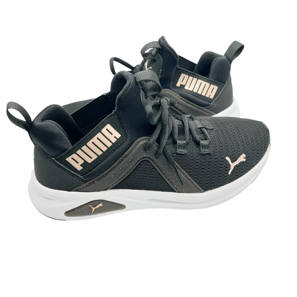 Women’s Size 7 - PUMA Enzo 2 Speckled - Black Rose Gold - Excellent Condition